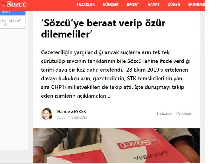 “Bunun adı kuralsızlık, kural tanımazlıktır.”